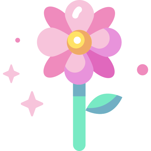fleur Special Candy Flat Icône