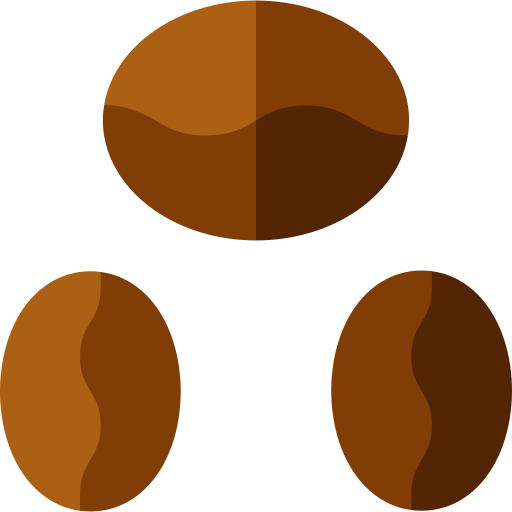 コーヒー豆 Basic Straight Flat icon