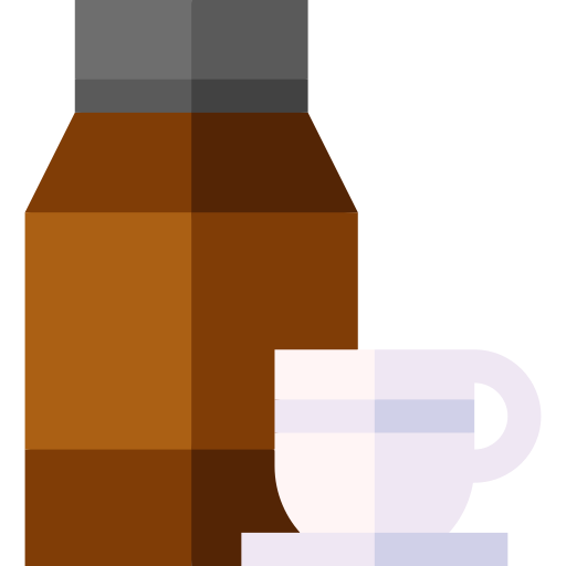 thermosflasche Basic Straight Flat icon
