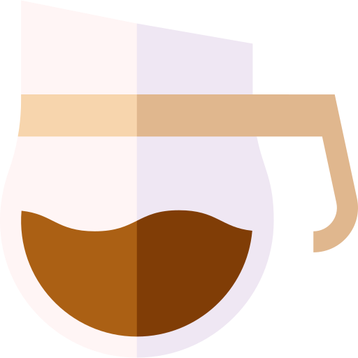커피 포트 Basic Straight Flat icon
