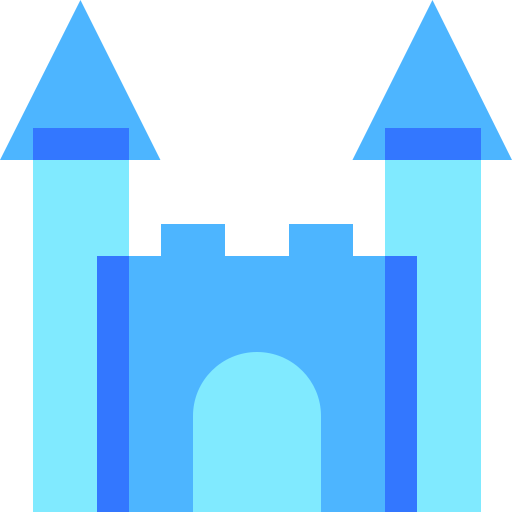 castillo de arena Basic Sheer Flat icono