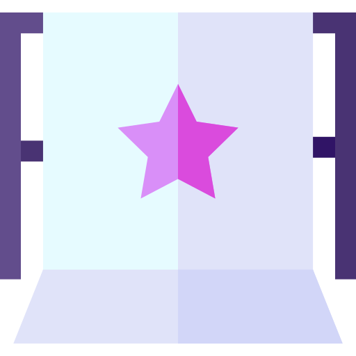 フォトコール Basic Straight Flat icon
