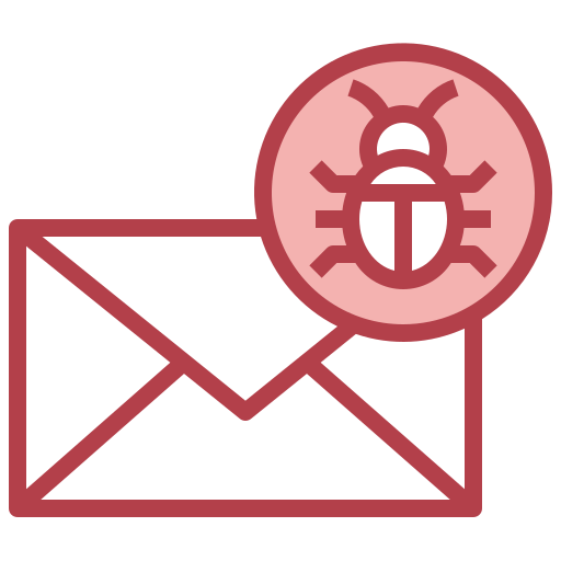 email Surang Red icon