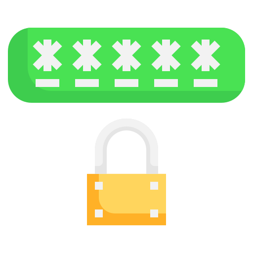 Password Surang Flat icon