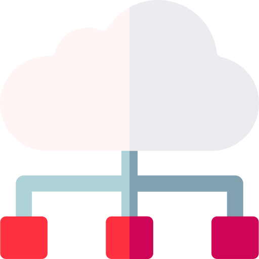 nuage Basic Rounded Flat Icône