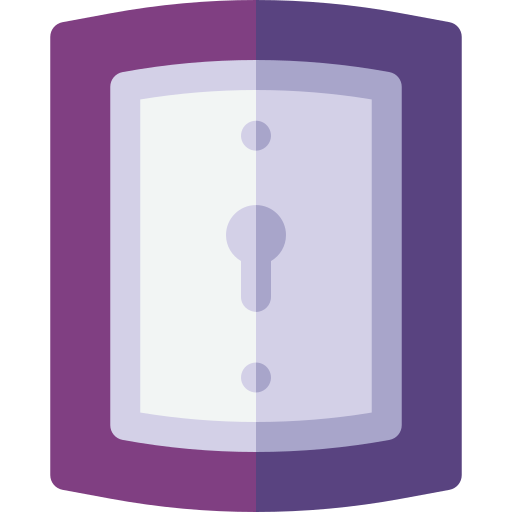 Lock Basic Rounded Flat icon