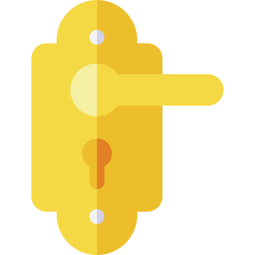 Lock Basic Rounded Flat icon