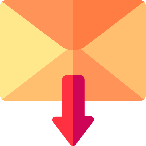 우편물 Basic Rounded Flat icon