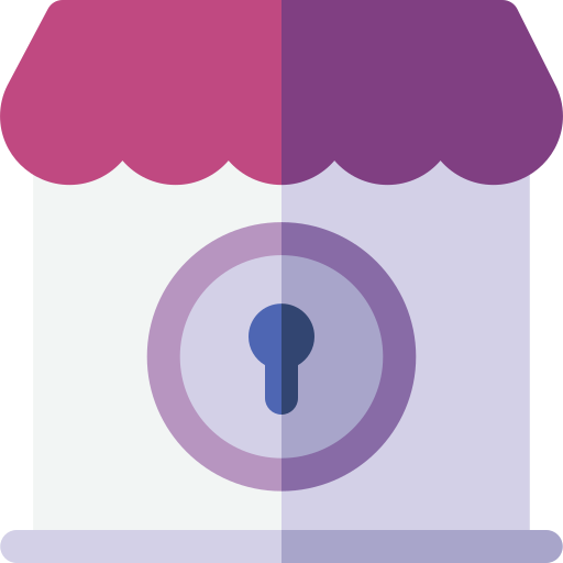 geschäft Basic Rounded Flat icon