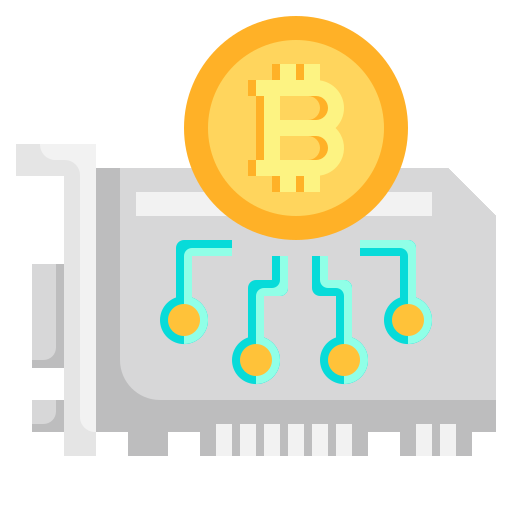 bitcoin-mining Surang Flat icon