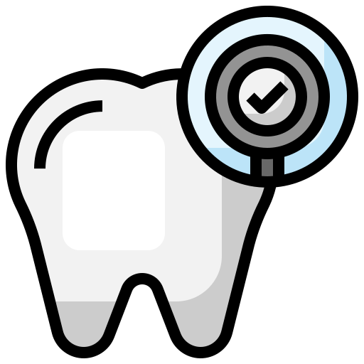 Dental checkup Surang Lineal Color icon