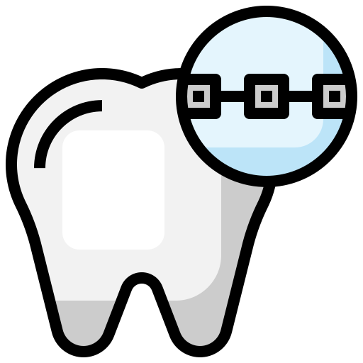 aparat ortodontyczny Surang Lineal Color ikona