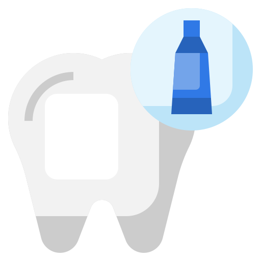 Tooth paste Surang Flat icon