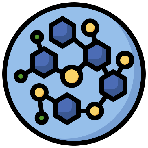 Молекула Surang Lineal Color иконка