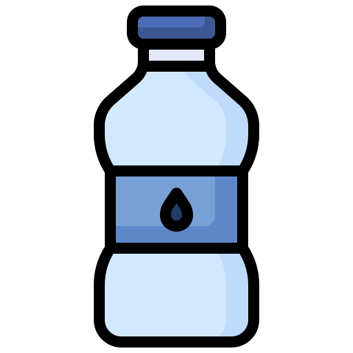Бутылка с водой Surang Lineal Color иконка