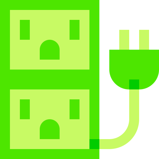 gniazdo elektryczne Basic Sheer Flat ikona