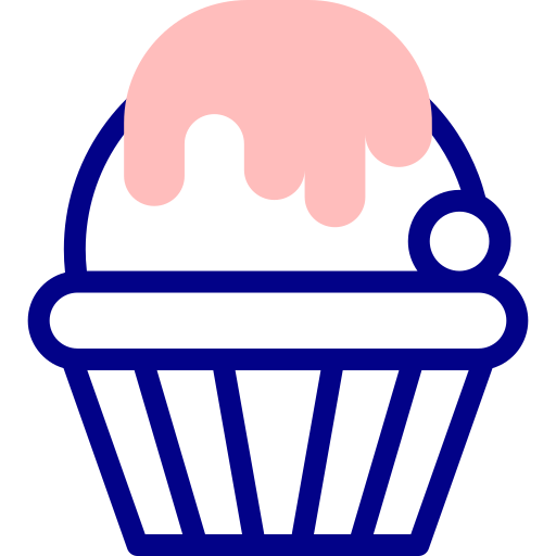 muffinka Detailed Mixed Lineal color ikona