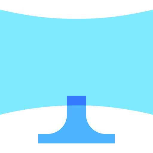 monitor Basic Sheer Flat icon