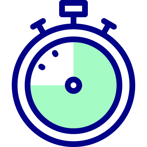chronomètre Detailed Mixed Lineal color Icône