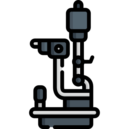 Slit lamp Special Lineal color icon