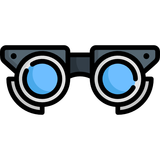 brille testen Special Lineal color icon