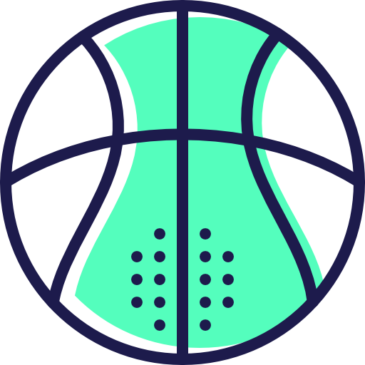 basketbal Dreamstale Green Shadow icoon