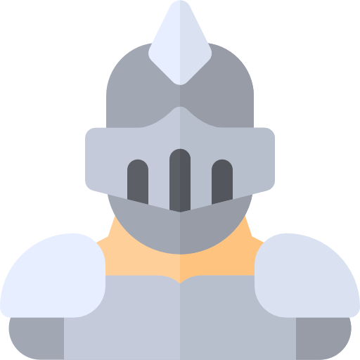 騎士 Basic Rounded Flat icon