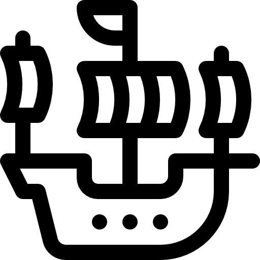 배 Basic Rounded Lineal icon