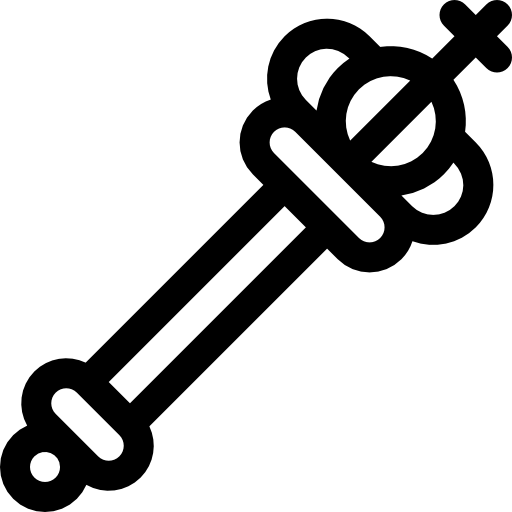 Скипетр Basic Rounded Lineal иконка