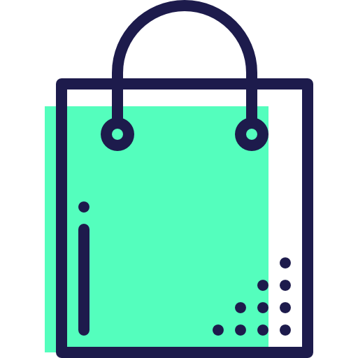 Shopping bag Dreamstale Green Shadow icon