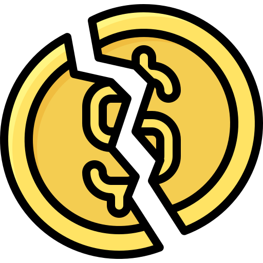 コイン Generic Outline Color icon