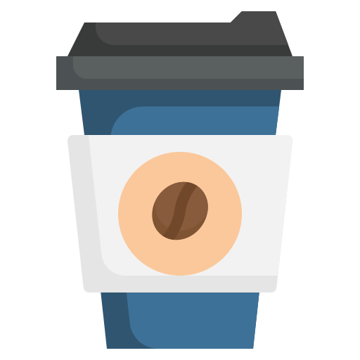 Coffee cup Surang Flat icon