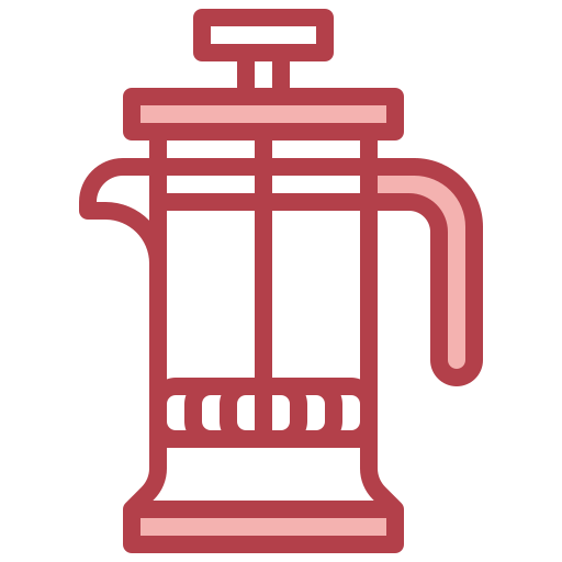 French press Surang Red icon