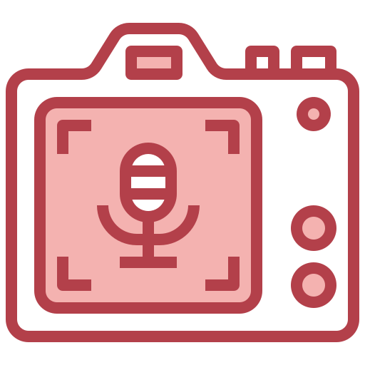 Microphone Surang Red icon