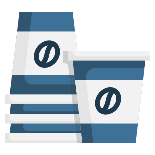 Paper cup Surang Flat icon