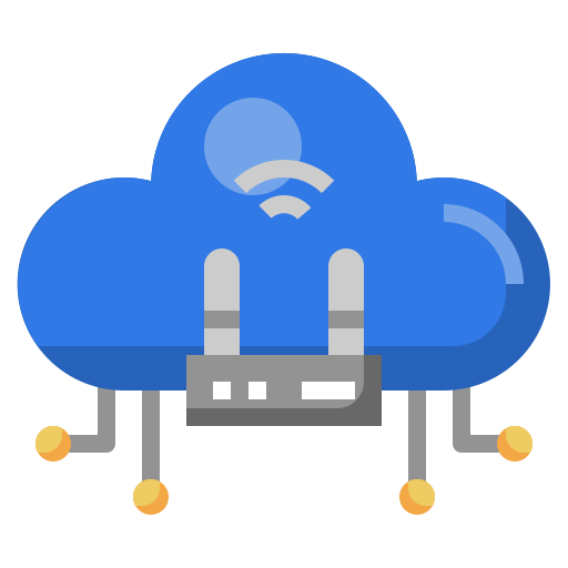 router Surang Flat icoon