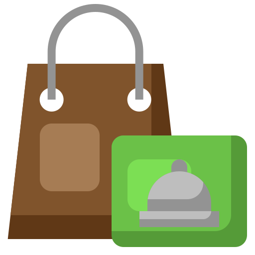 Food delivery Surang Flat icon