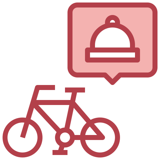 Bicycle Surang Red icon