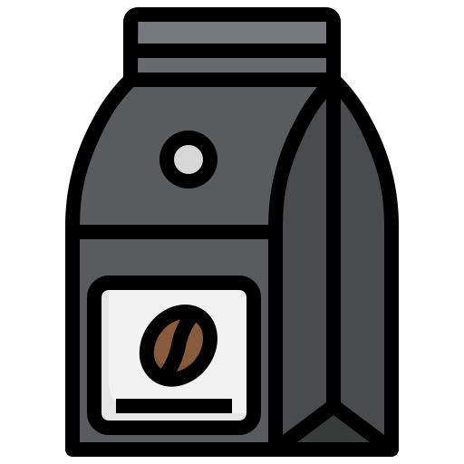 kaffeebeutel Surang Lineal Color icon