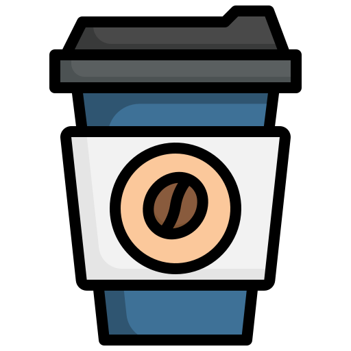 kaffeetasse Surang Lineal Color icon