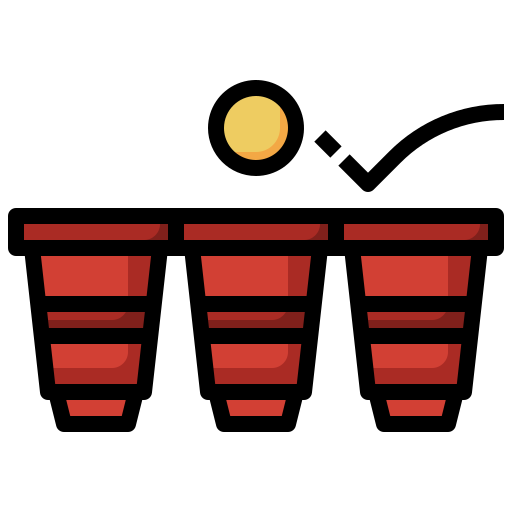 piwny ping-pong Surang Lineal Color ikona