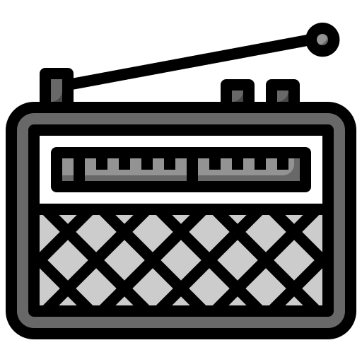 Radio Surang Lineal Color icon