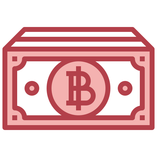 dinero en efectivo Surang Red icono