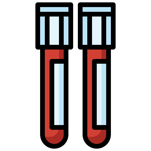 tubo del sangue Surang Lineal Color icona