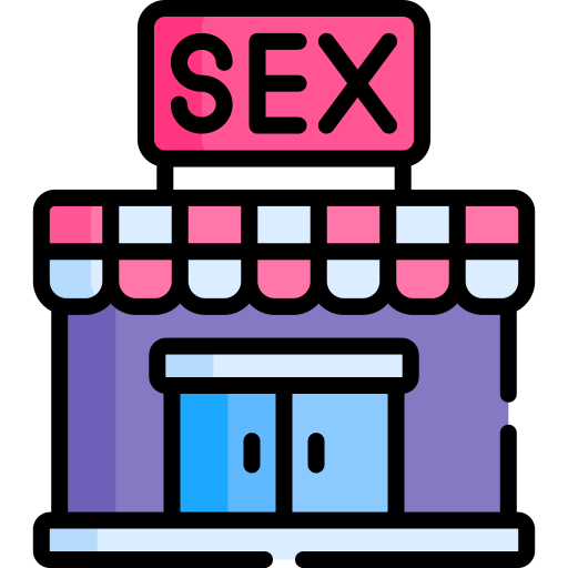 negozio di sesso Special Lineal color icona