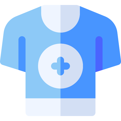t-shirt Basic Rounded Flat icoon