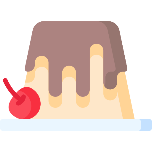 Pudding Special Flat icon