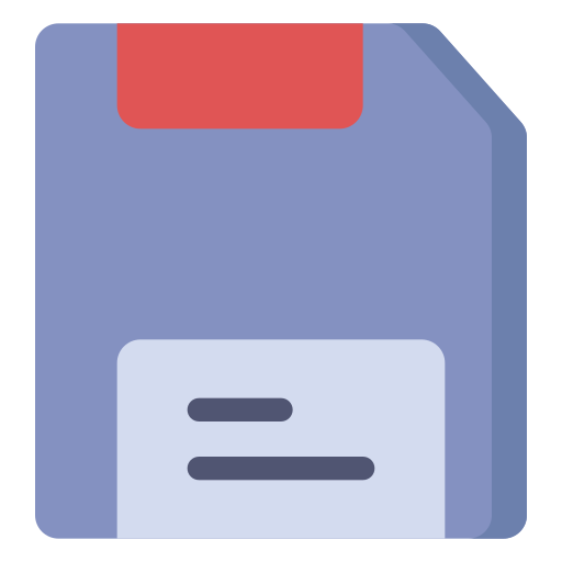 floppy disk Generic Flat icona
