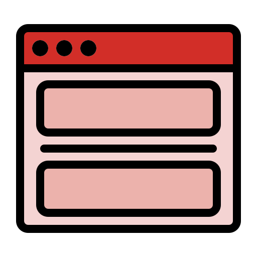 Contact form Generic Outline Color icon