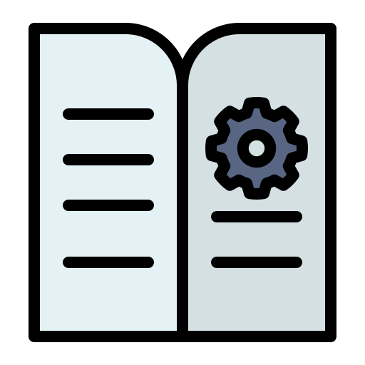 Manual book Generic Outline Color icon